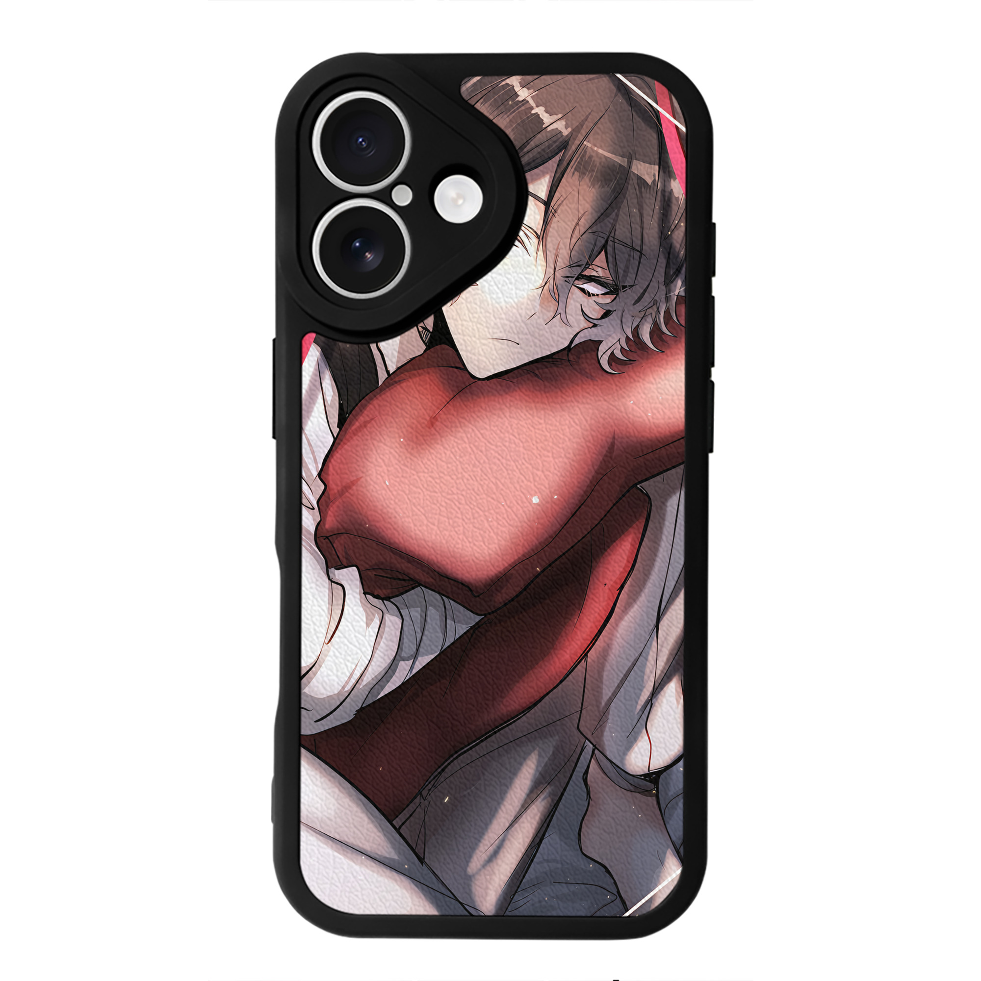 （画像用） 文豪ストレイドッグス Bungo Stray Dogs 【iPhone 16シリーズ対応】シリコンスマホケース（レザー調） 材質：シリコン